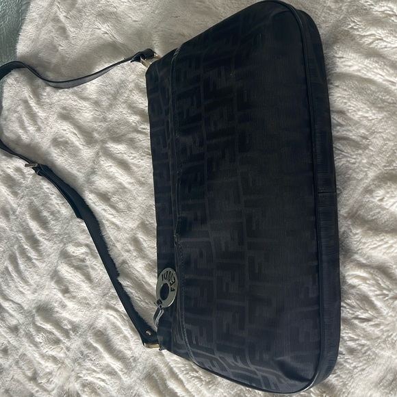 Fendi Canvas bag with logo